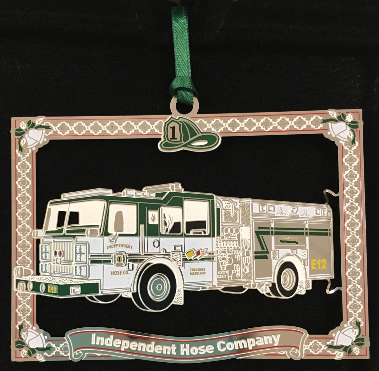 Engine 12 Christmas Ornament