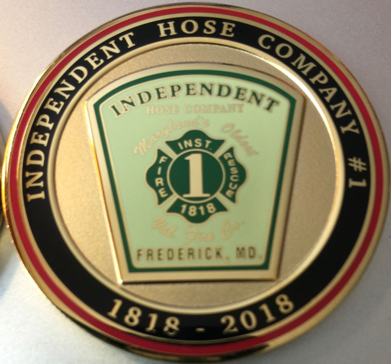 IHC Anniversary Coin- Front