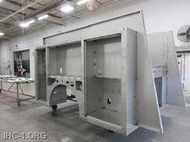 Driver's side of the engine body.